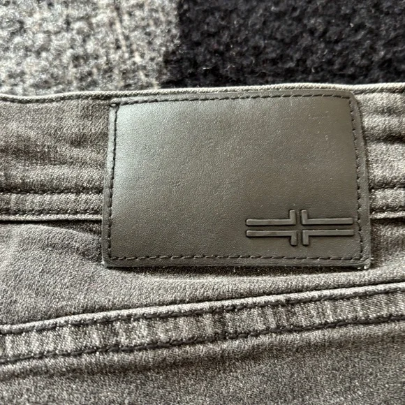 Liverpool Los Angeles Relaxed Straight Jean Size 36x30 Bowery Wash Gray Black - Picture 3 of 9